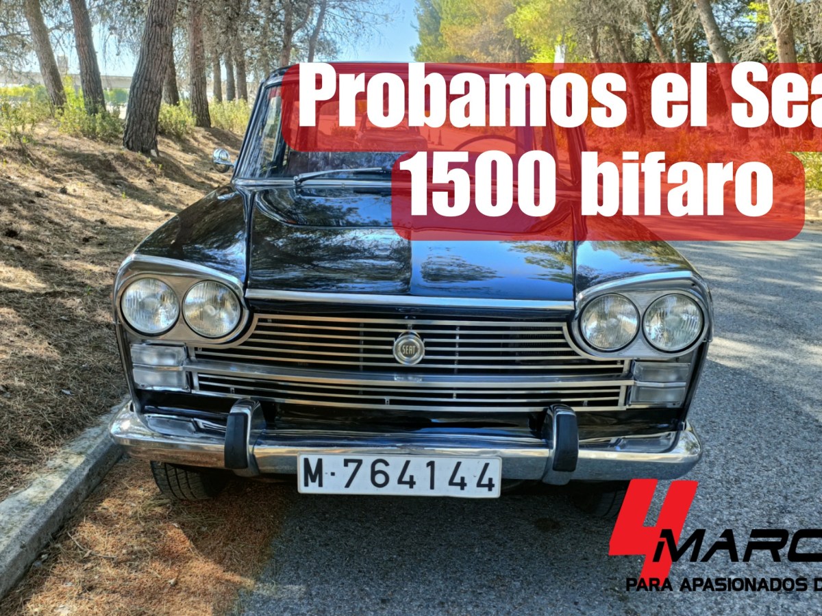 Prueba Seat 1500 bifaro. Máximo refinamiento.